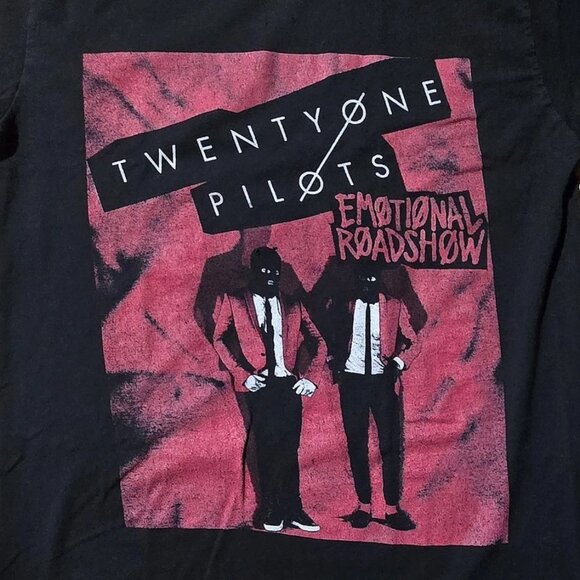 Twenty One Pilots Shirt 2017 Tour Emotional Roadshow Shirt 166 - Picture 2 of 5